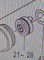 Suporte da agulha para 861 partes 861-410-0210 28 da máquina de gerencio do redemoinho de Murata